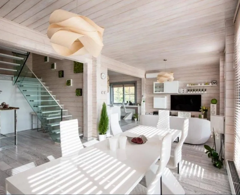 Внутренняя отделка дома в скандинавском стиле