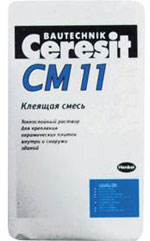 Клей для плитки Ceresit CМ-11