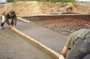 Выравнивание бетонной поверхности