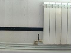 Стандартный радиатор для центрального отопления модульного зданий