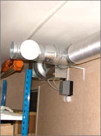 Система вентиляции модульного здания
