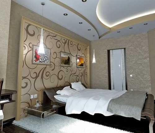 Дизайн потолка: гостиная, спальня, ванная, кухня