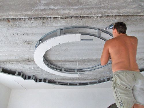 Как сделать гипсокартонный потолок своими руками - пошаговая инструкция!