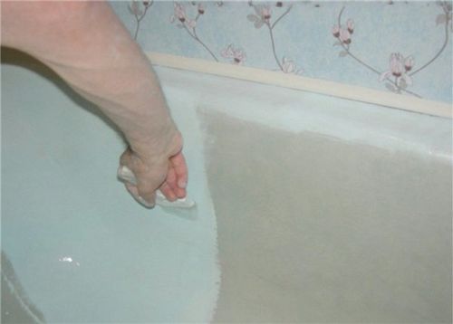 Как красить ванну эмалью: видео-инструкция как покрасить своими руками и фото