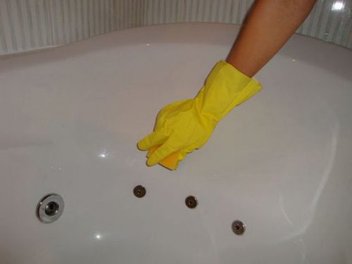 Лучшие чистящие средства для чугунной ванны которые хорошо чистят загрязнения