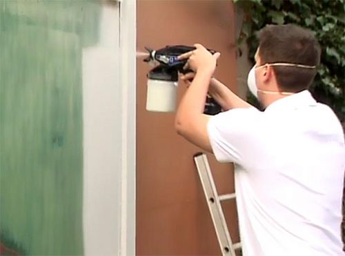 Мозаичная краска для стен: инструкция по окраске своими руками, видео и и фото