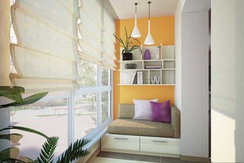 Отделка балкона и лоджии внутри, дизайн интерьера