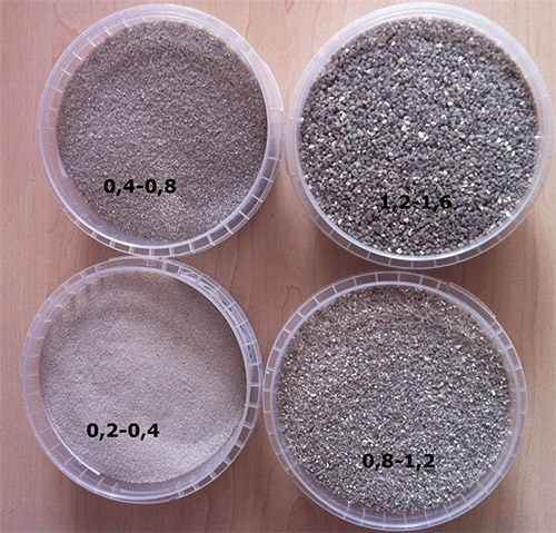 Песок для пескоструя: особенности применения, критерии выбора, фракции, цена за мешок и м3