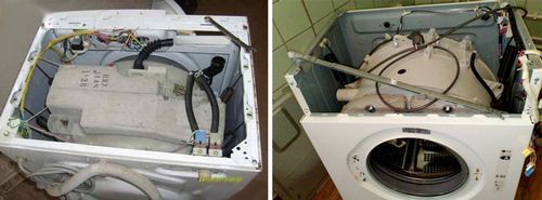 Ремонт неисправностей стиральных машин своими руками
