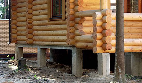 Строительство фундаментов деревянных домов