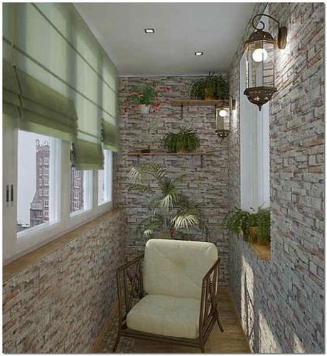 Внутренняя отделка камнем кухни, балкона (лоджии), дома, инструкция по монтажу, видео и фото