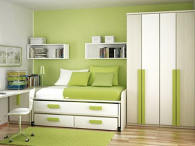 Зеленый цвет в интерьере гостиной, кухни, спальни, детской, в ванной комнате, офиса или кабинета
