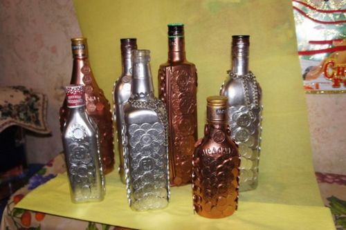 Декор бутылок