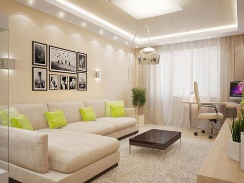 Дизайн гостиной с угловым диваном - стильное решение