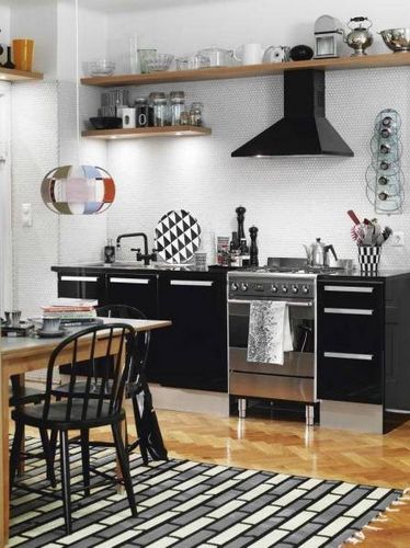 Дизайн интерьера кухни-столовой, фото 