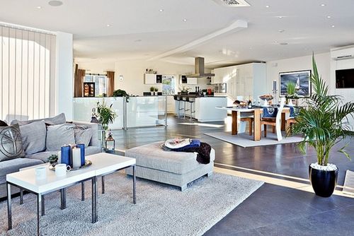 Дизайн квартиры с низкими и высокими потолками: комната, кухня, коридор