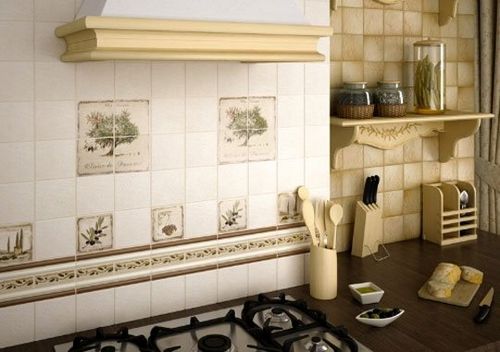 Дизайн плитки для кухни: укладка керамической плитки и составление панно (фото и видео)