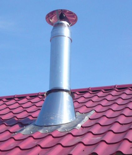 Герметизация трубы на крыше