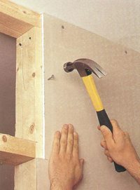 Как крепить гипсокартон к стене и потолку - ВИДЕО. Технология и способы правильного крепления гипсокартона - ЭтотДом