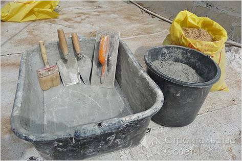 Как правильно разводить цемент - правила приготовления цементного раствора