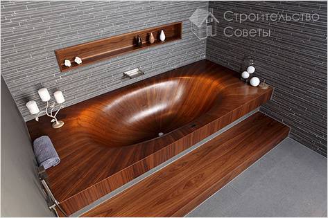 Как сделать деревянную ванну - ванны из дерева