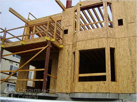 Как сделать дом из OSB своими руками - строительство каркасного дома из ОСБ