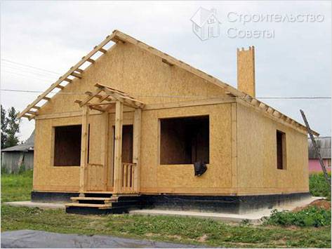 Как сделать дом из OSB своими руками - строительство каркасного дома из ОСБ