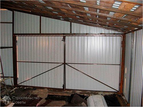 Как сделать односкатную крышу гаража - строительство односкатной крыши на гараже