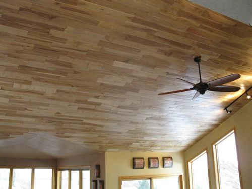 Как сделать потолок из ламината: отделка потолка и стен в интерьере