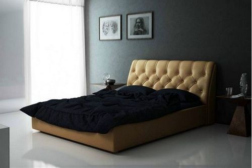 Кожаные кровати (43 фото): современные модели из натуральной кожи из Италии