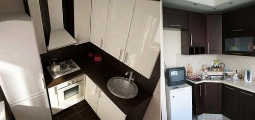 Кухни 2 2 метра: фото кухонь 2 матера на 2 метра, дизайн угловых и прямых интерьеров, планировка, видео-инструкция