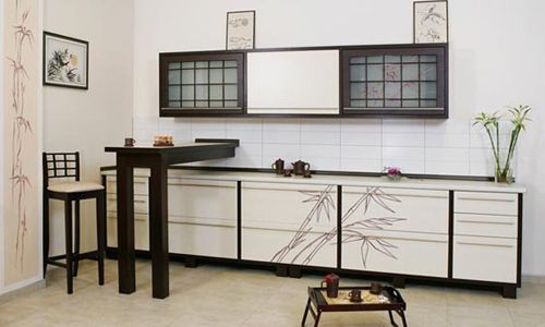 Кухня в японском стиле: дизайн интерьера (фото и видео)