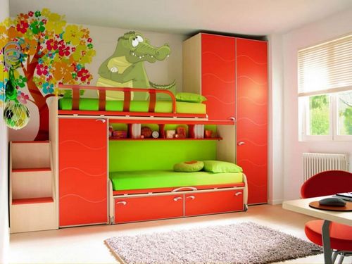 Мебель для детской спальни: гарнитур в комнату ребенка, фото уголков из дерева, кресла и диваны из массива