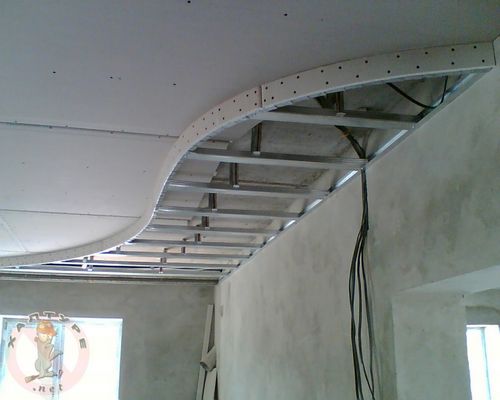 Многоуровневый потолок из гипсокартона своими руками: фото, дизайн, устройство