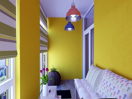Основные стили и цвета в интерьере балкона и лоджии: 19 фото