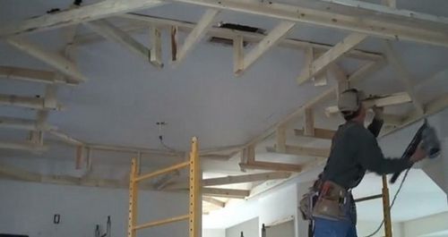 Потолок из гипсокартона с подсветкой: как сделать скрытую подсветку