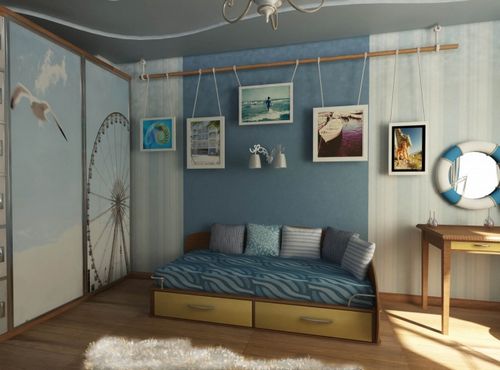 Спальня для мальчика-подростка (59 фото): дизайн интерьера со спальным местом  для одного и для двух мальчиков