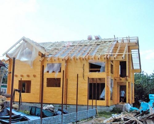 Технология строительства деревянного дома из клееного бруса