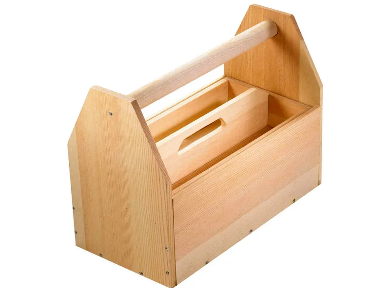 Простейший деревянный ящик для инструментов