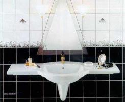 Новая геометрия в ванных комнатах