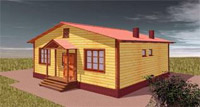 Дом из деревянного каркаса, деревянные каркасные конструкции, строительства каркасного дома