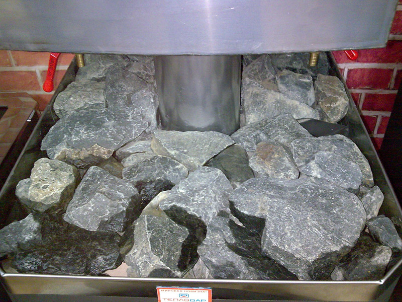 Подбор камней важен для правильной работы печи