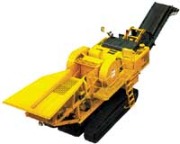 Рис. 3. Дробильно-сортировочный модуль BR350JG фирмы Komatsu