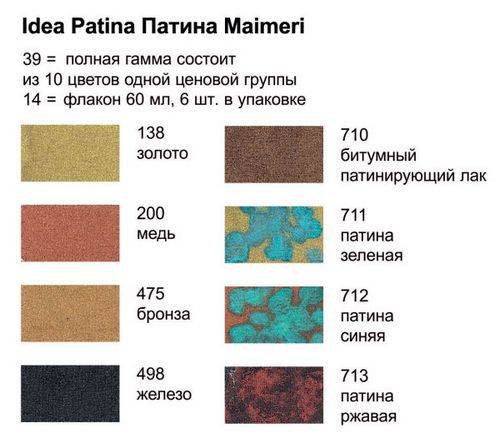 Краска Патина для металла и других поверхностей: инструкция по выбору, видео и фото