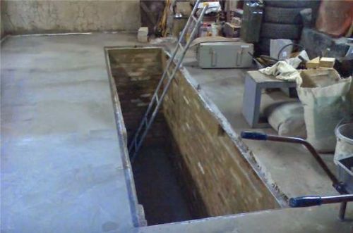 Смотровая яма в гараже своими руками: размеры, гидроизоляция, строительство в фото-отчете