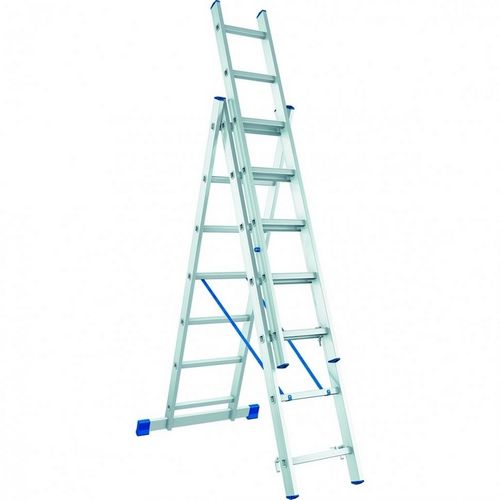 Алюминиевая раздвижная лестница: выдвижные метры, металлическая и строительная, как называется которая движется