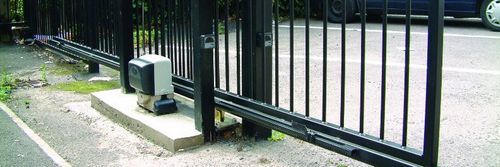 Автоматика для откатных ворот: электроприводы Nice и Came, комплект для привода Doorhan