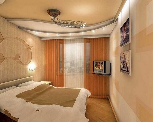Дизайн потолков из гипсокартона в спальне, фото и варианты оформления