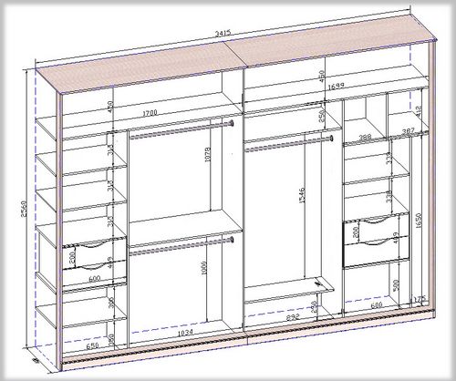Двери для шкафа купе своими руками: расчет и монтаж