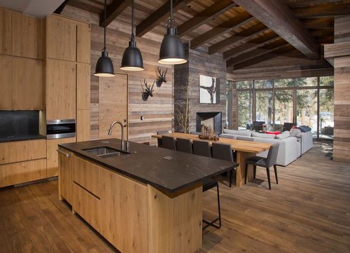 Интерьер деревянного дома(88 фото): как оформить внутри жилище из бревна, дизайн бревенчатого оцилиндрованного коттеджа, создание обстановки в светлых тонах